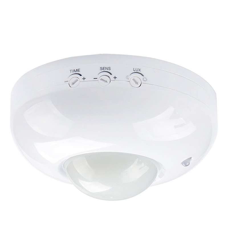 360° AC PIR Motion Switch Sensor For High Power Stairs Lights 360° AC PIR Motion Switch Sensor For High Power Stairs Lights